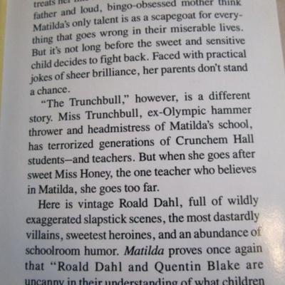 3 childdren's books by Roald Dahl