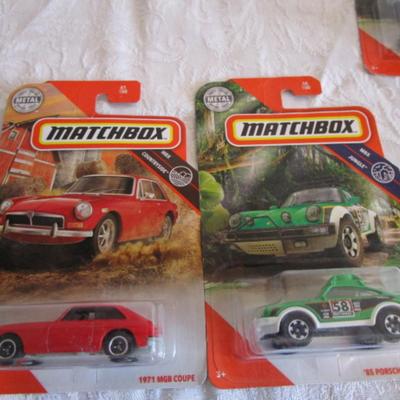 2 Matchbox cars, new in package