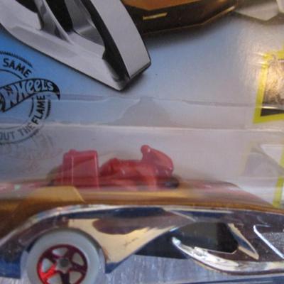 2 Hot Wheels cars, new in package