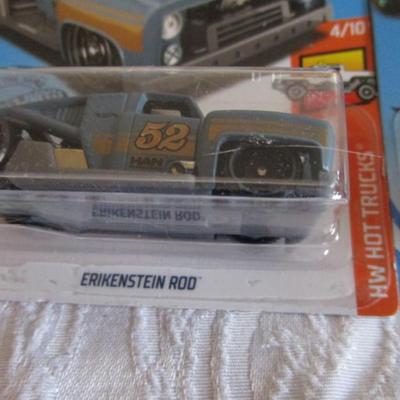 2 Hot Wheels cars, new in package