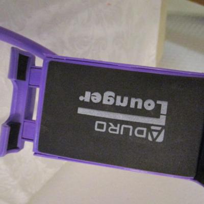 ADURO lounger universal multi-purpose neck phone mount, purple