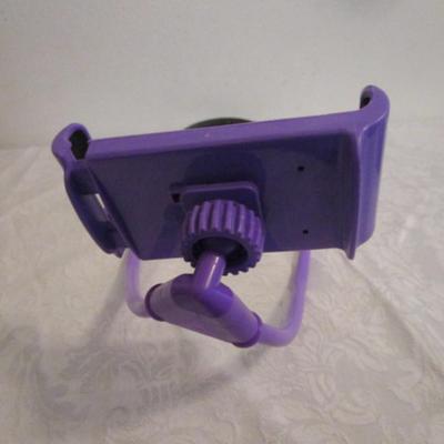 ADURO lounger universal multi-purpose neck phone mount, purple