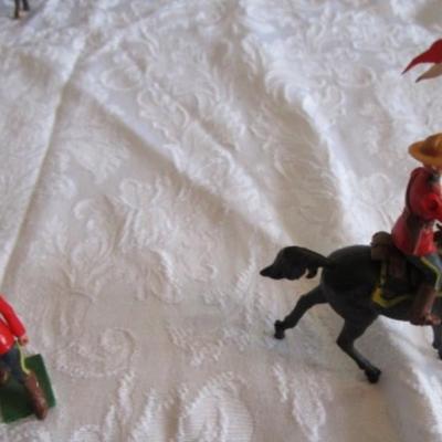 Britains LTD Canadian Mounties,  RCMP Mounted Rider and RCMP figure