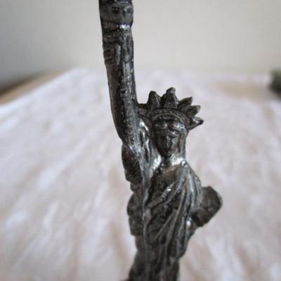 Vintage metal Statue of Liberty