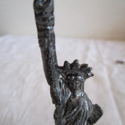 Vintage metal Statue of Liberty