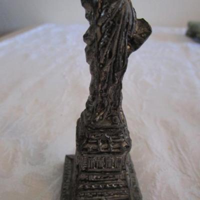 Vintage metal Statue of Liberty