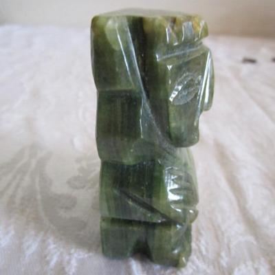 Vintage Mayan Stone Carving