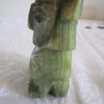 Sale Photo Thumbnail #625: 2.75" tall, Green stone, see pictures