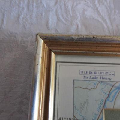 Picture of Sopwith Triplane Fighter Jetprint with frame and custom matting