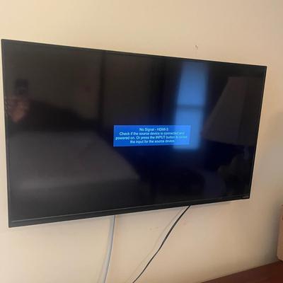 40” Vizio TV, Sony BluRay & DVDs (PB-MG)