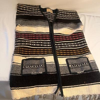 Two Woven Baskets, Serape & Blanket (LR-MG)