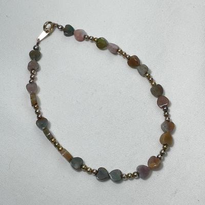 Stones, Shells & Pearls w/ Sterling and 12K (K-SS)