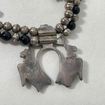 Native Style Squash Blossom and Other Sterling (K-SS)