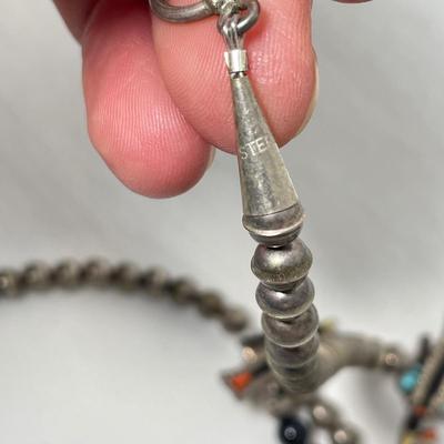 Native Style Squash Blossom and Other Sterling (K-SS)