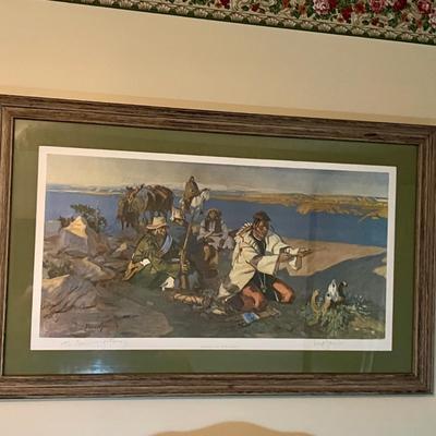 Ned Jacob ‘Grandfather Give Is Your Children’ Pencil Signed Print (GB-RG)