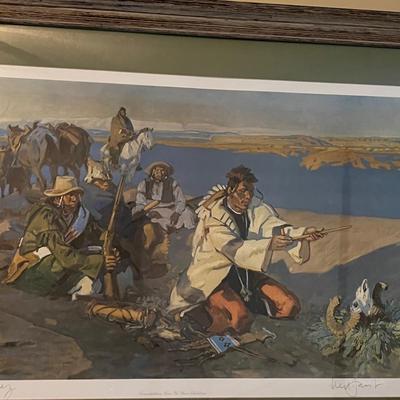 Ned Jacob ‘Grandfather Give Is Your Children’ Pencil Signed Print (GB-RG)