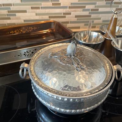 Vintage entertaining items
