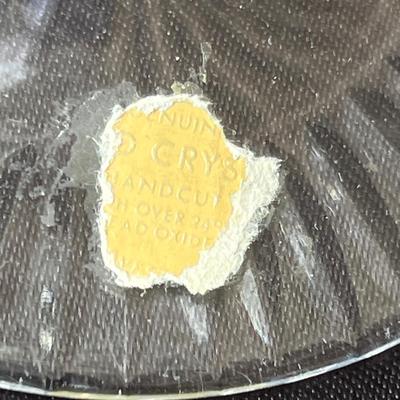 Lot 48 Crystal Hock Wine stems