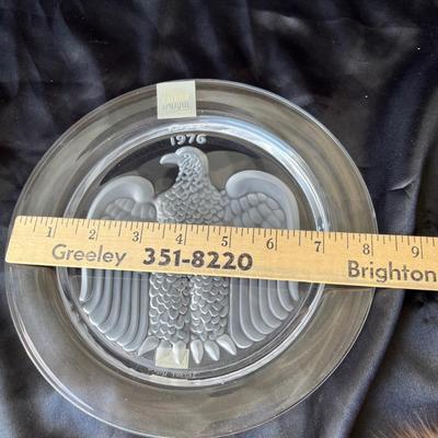 Lot 53 Lalique Plate and bowl