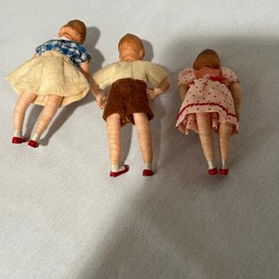 Ginny Vogue, Davy Crockett & Bisque Dolls (BD-RG)