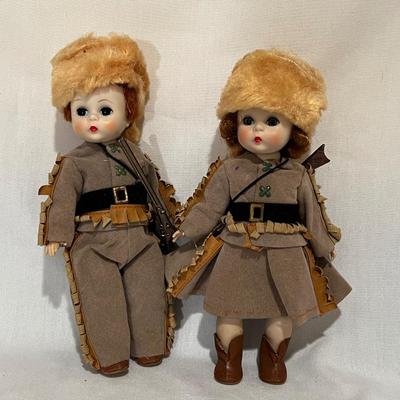 Ginny Vogue, Davy Crockett & Bisque Dolls (BD-RG)