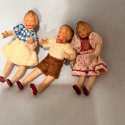 Ginny Vogue, Davy Crockett & Bisque Dolls (BD-RG)