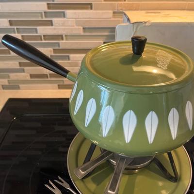 Vintage Catherine Holm fondue set with box