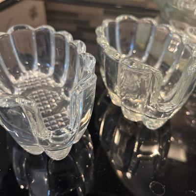 Punchbowl service for 12 & silverware servers