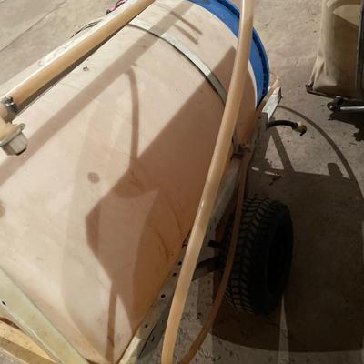 Pull behind sprayer