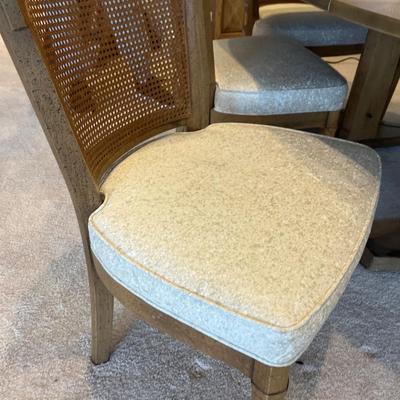 Henredon dining table & chairs (1965)