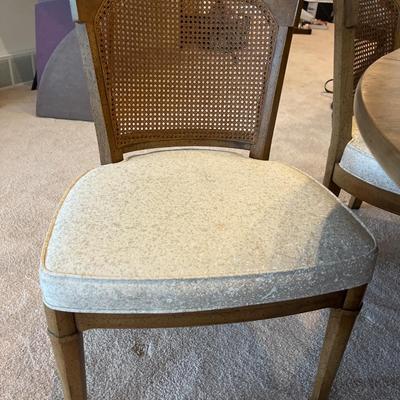 Henredon dining table & chairs (1965)