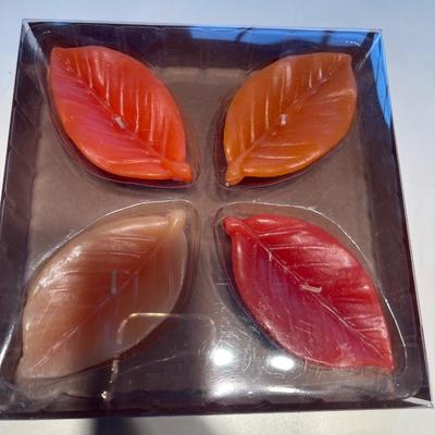 Fall decor, glass pumpkin