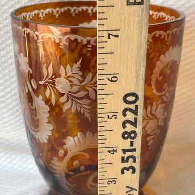Lot 65 Egermann Bohemian Vase