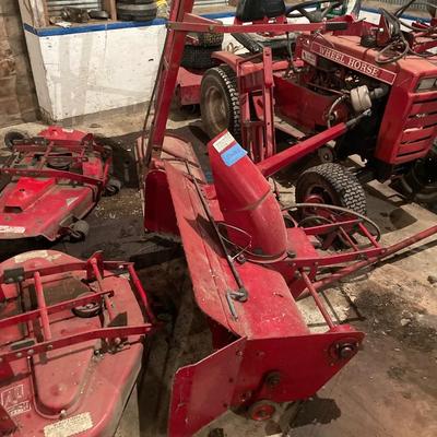 Wheel Horse C-150 with many attachments