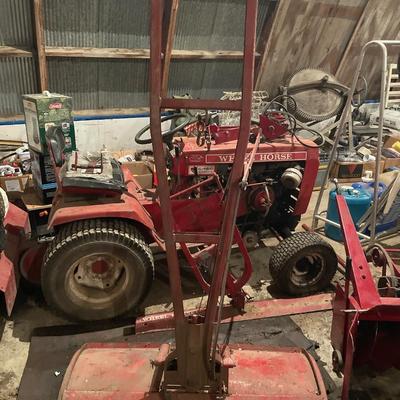 Wheel Horse C-150 with many attachments