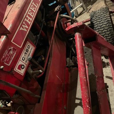 Wheel Horse C-150 with many attachments