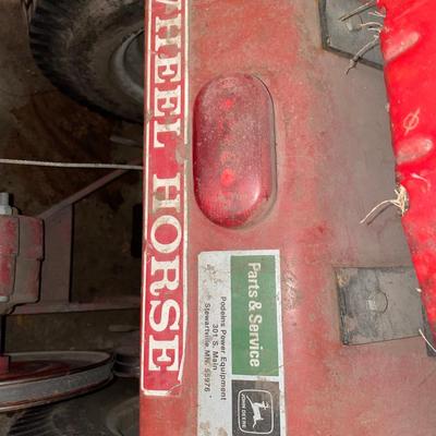 Wheel Horse C-150 with many attachments