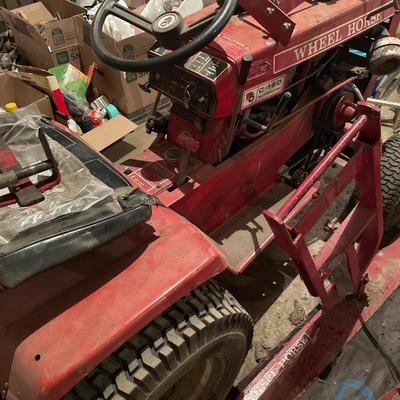 Wheel Horse C-150 with many attachments