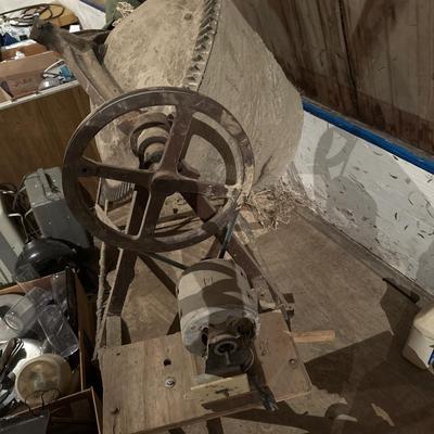 Concrete Mixer with cement mix