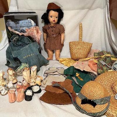 Terri Lee Doll Plus Large Assortment of Clothes (BD-RG)