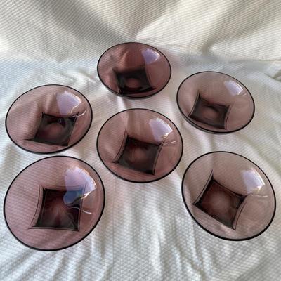 Lot 68 Hazelware Moroccan Amethyst Bowls