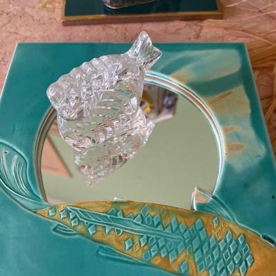 Bird house & seashell decor