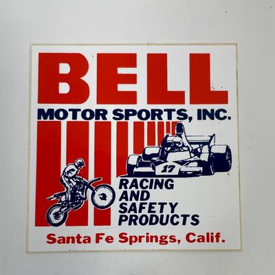 Vintage Automotive Equipment Stickers Lot - Bell Blue Streak and others