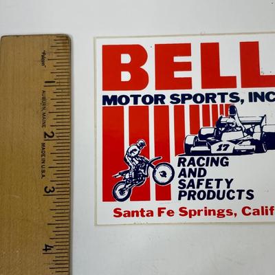 Vintage Automotive Equipment Stickers Lot - Bell Blue Streak and others