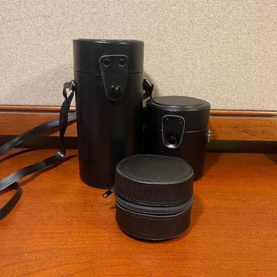Canon AE1 35MM Camera with Extra Lenses & Accessories (BC-MG)