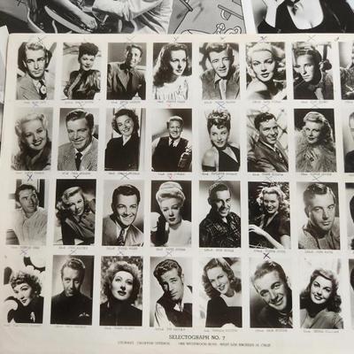 Collection of 16 Movie Stills - Lot B