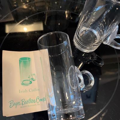 Mikasa Palazzo bowl, NIB glasses ((4) & beer mugs