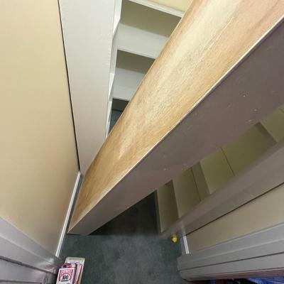 Four Wooden Shelving Units (BC-MG)