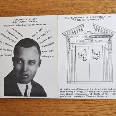 Invitation to a "Tribute to the Comedians"