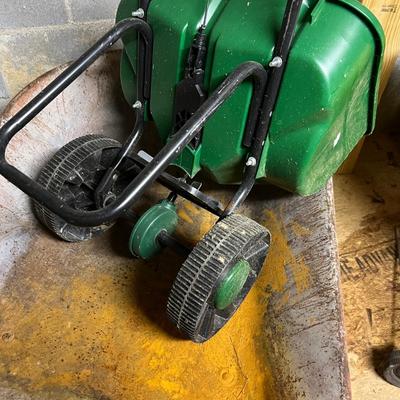 Metal Wheelbarrow & Scott’s Seed Spreader (BWS-RG)